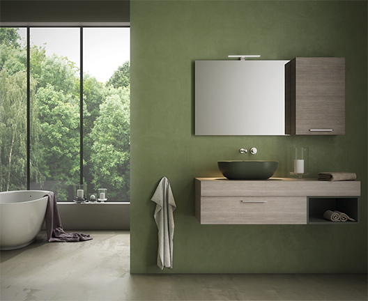 Globo T-Egde umywalka 54x36 cm nablatowa biała B6O54.BI