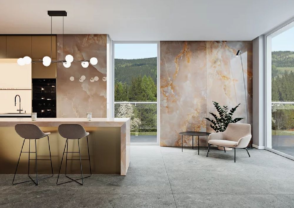 Paradyż Invisible płytka ścienno-podłogowa 119,8x59,8 cm beżowa