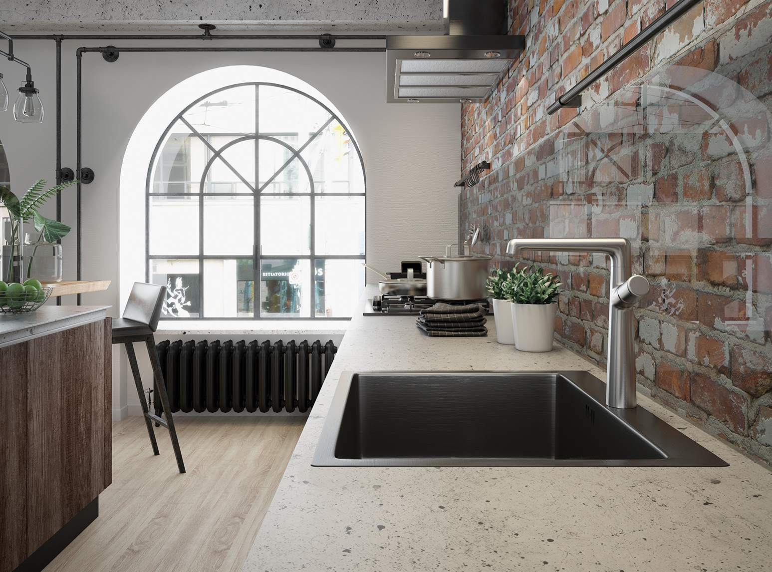 Laveo Marmara zlewozmywak stalowy 59x51 cm SAM510T - Wysyłka w 24h