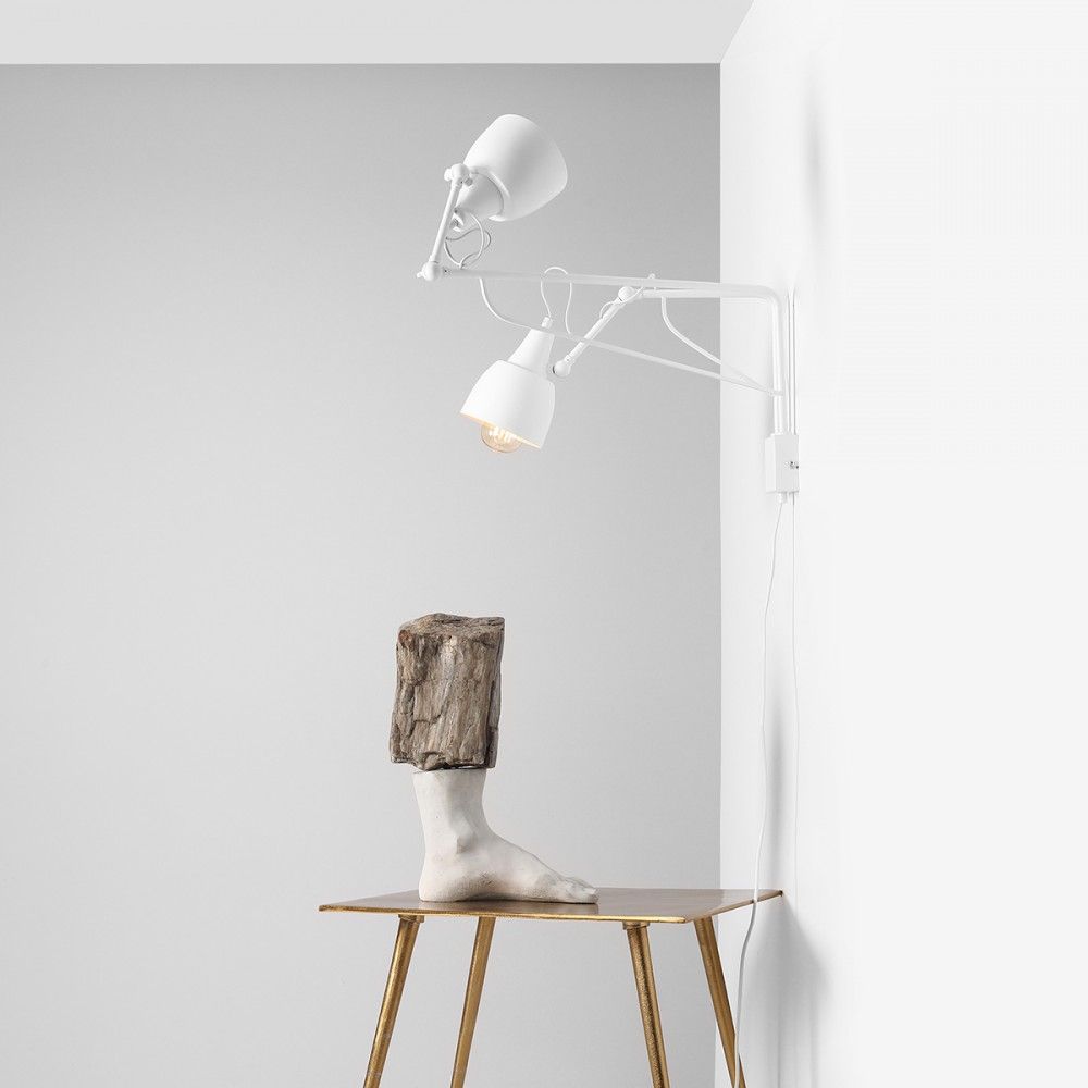 Aldex Soho 2 kinkiet 2x60W biały 1002D