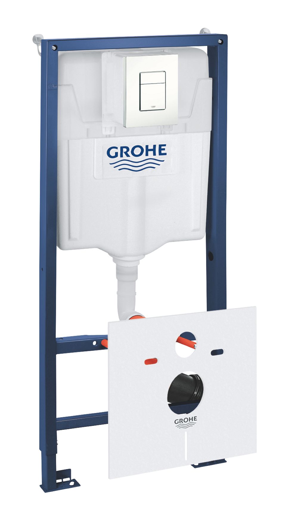 Grohe Rapid SL Fresh zestaw stelaż podtynkowy 5w1 z przyciskiem Skate Cosmopolitan biel alpejska 39448000 - Wysyłka w 24h