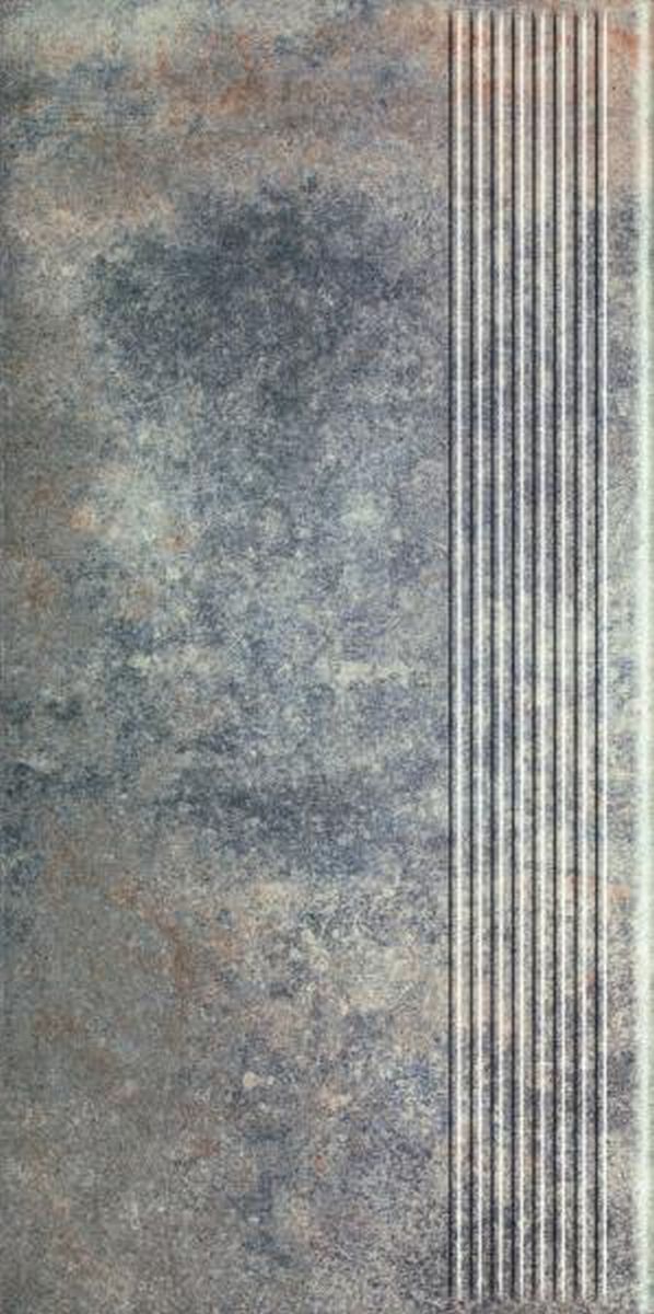 Paradyż Viano stopnica 60x30 cm szara