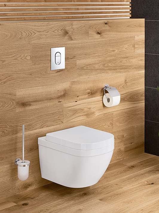 Grohe Euro Ceramic miska WC wisząca bez kołnierza ze spłukiwaniem wirowym biały 39328000 - Wysyłka w 24h