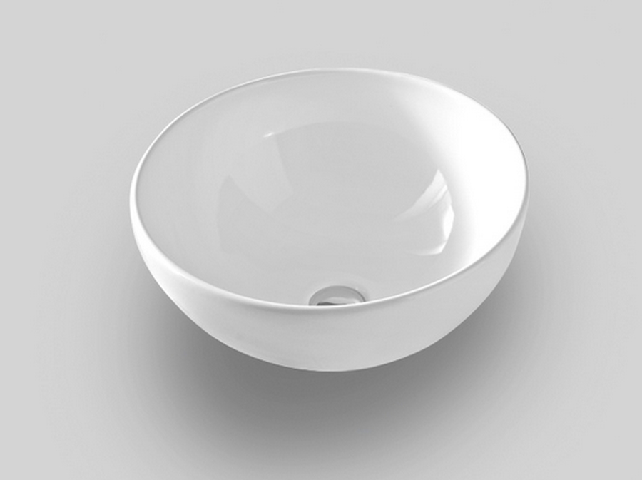 Art Ceram La Ciotola umywalka 46 cm nablatowa okrągła biała LCL00101;00