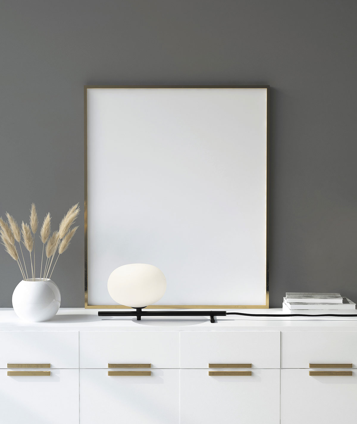 Miloox Mikado lampa stołowa 1x28W biała/czarna 1744.179