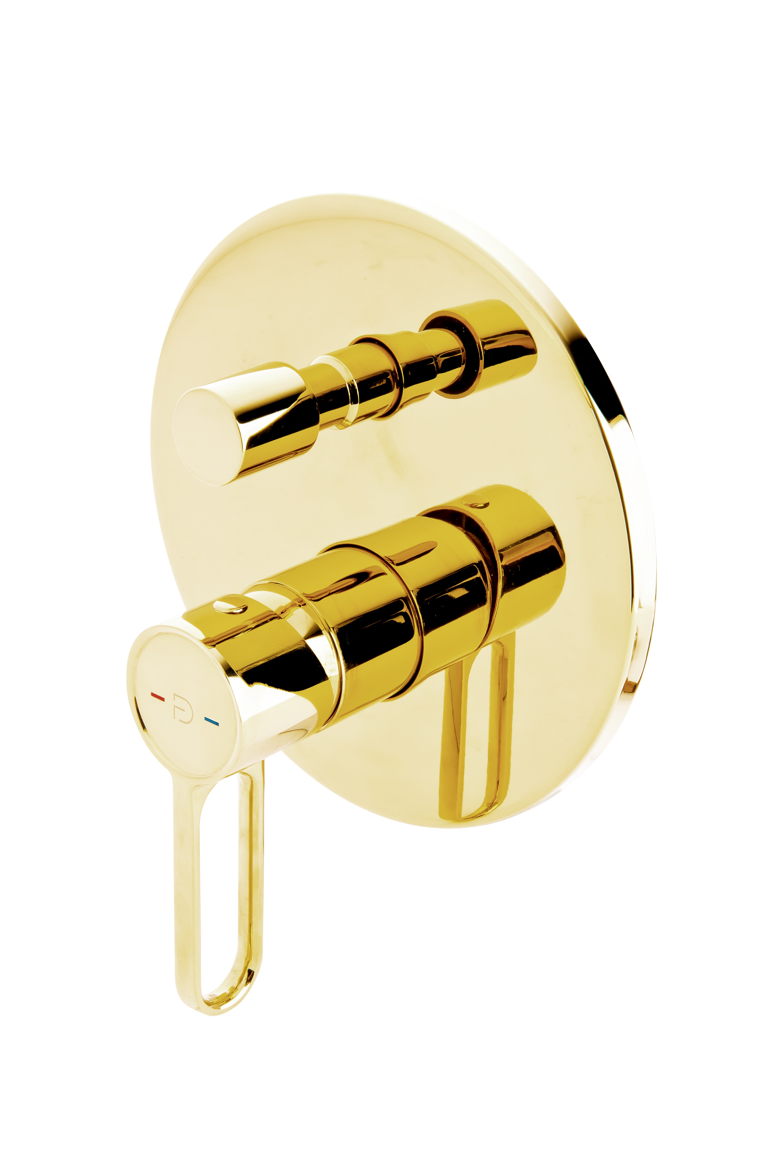 FDesign Zaffiro bateria wannowo-prysznicowa podtynkowa złota FD1-ZFR-7P-55 - Wysyłka w 24h