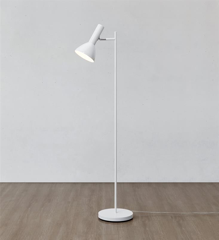 Markslöjd Metro lampa stojąca 1x40 W biała 108687