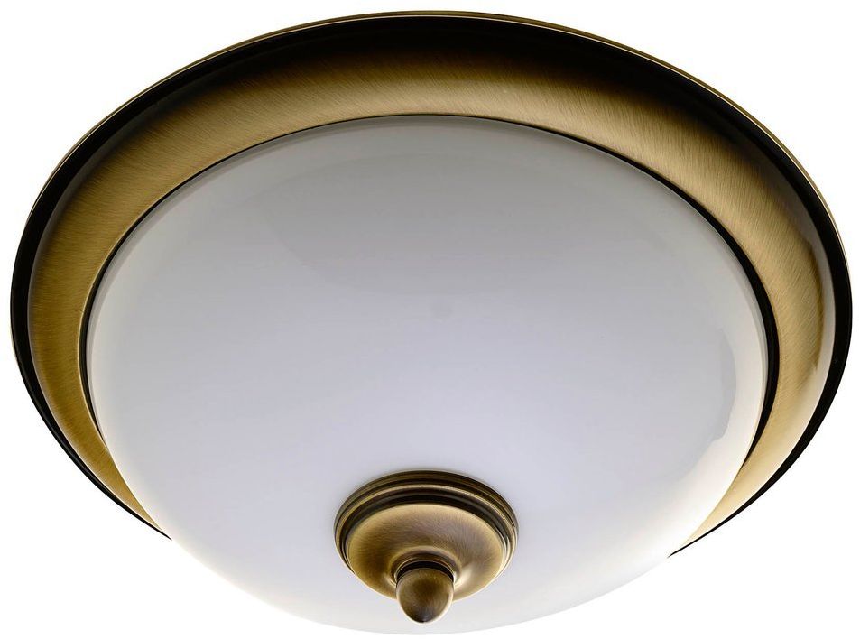 Sapho Gloster plafon 1x40W brąz/biały AU514