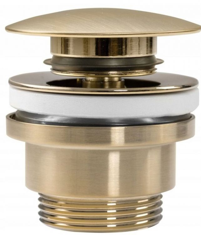 Rea korek do umywalki klik klak złoty mat REA-A8585 - Wysyłka w 24h