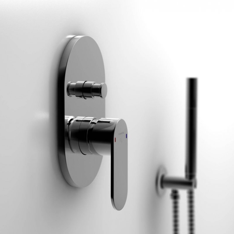 Steinberg 170 bateria wannowo-prysznicowa podtynkowa chrom 17021033