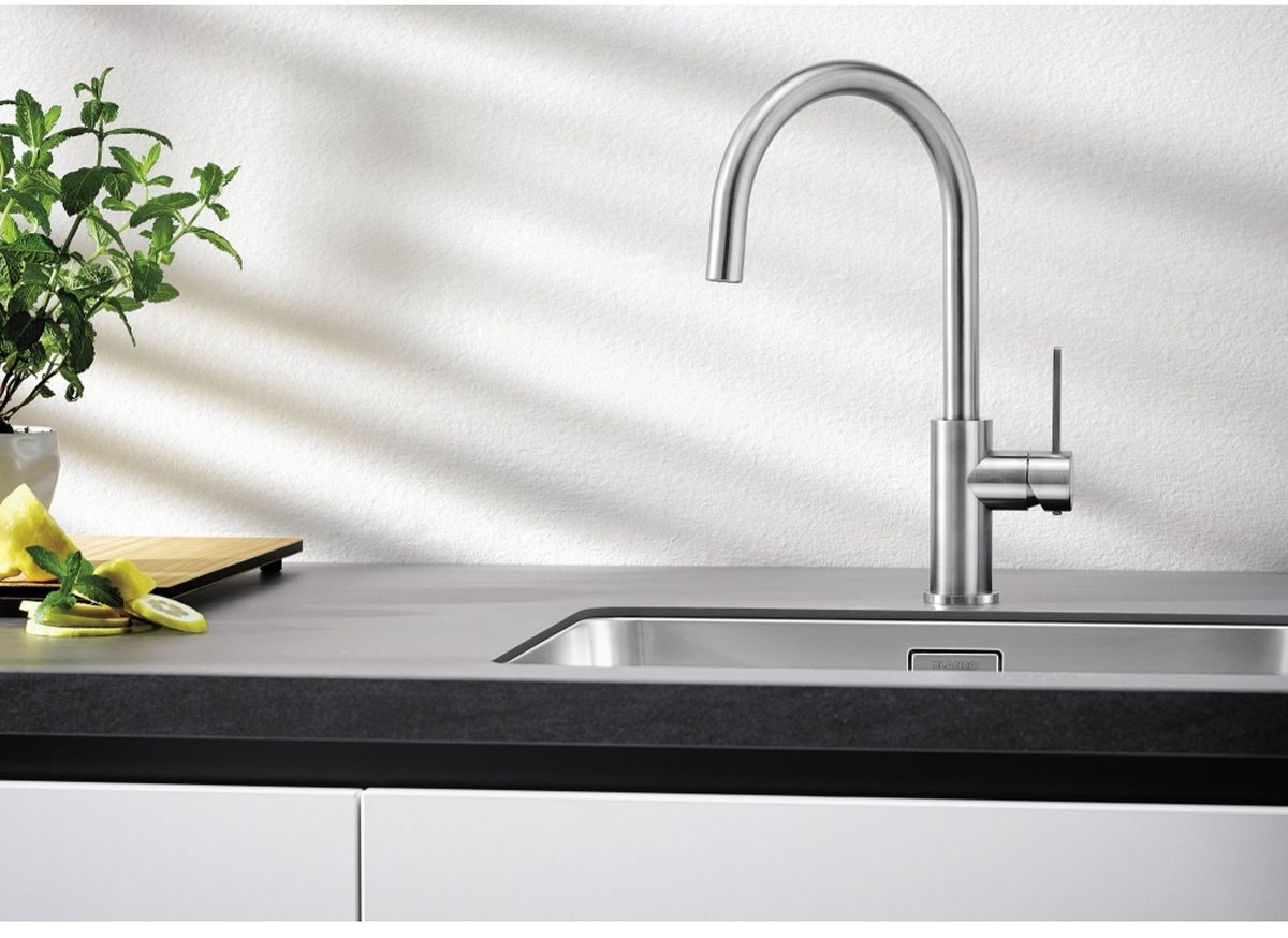 Blanco Candor bateria kuchenna stojąca stal szlachetna szczotkowana 523120