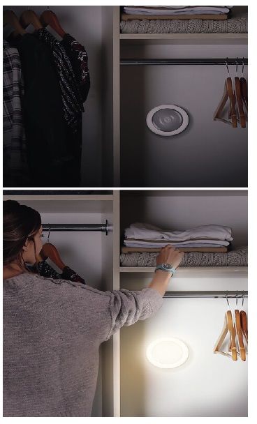 Rabalux Milo lampa meblowa 0,5 W biała 5730