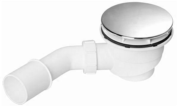 McAlpine syfon do brodzika chrom HC27CPBN-PB