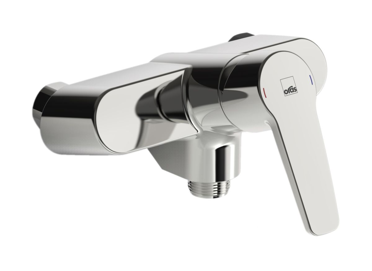 Oras Saga bateria prysznicowa ścienna chrom 3970