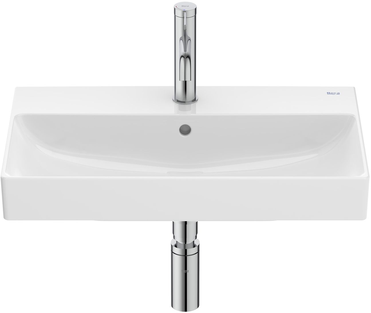 Roca Ona umywalka 60x36 cm prostokątna ścienna biała A327684000 - Wysyłka w 24h