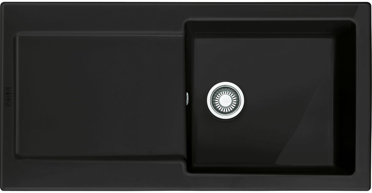 Franke Maris MRK 611-100 zlewozmywak ceramiczny 100x51 cm Fraceram czarny mat 124.0442.556