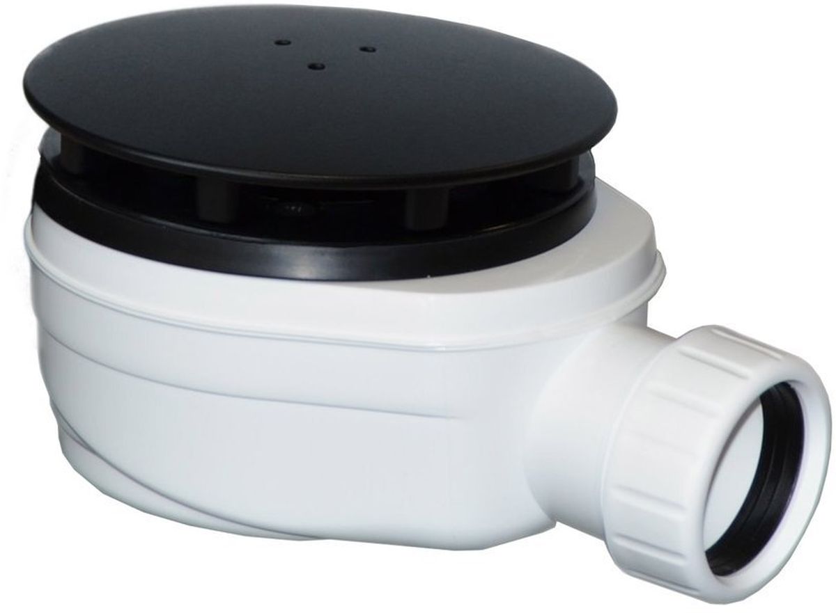 Polysan syfon do brodzika czarny mat 1716B