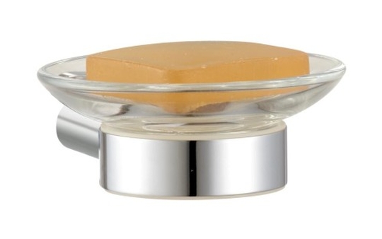 Frescor Leo mydelniczka chrom/szkło przezroczyste 23.08.00