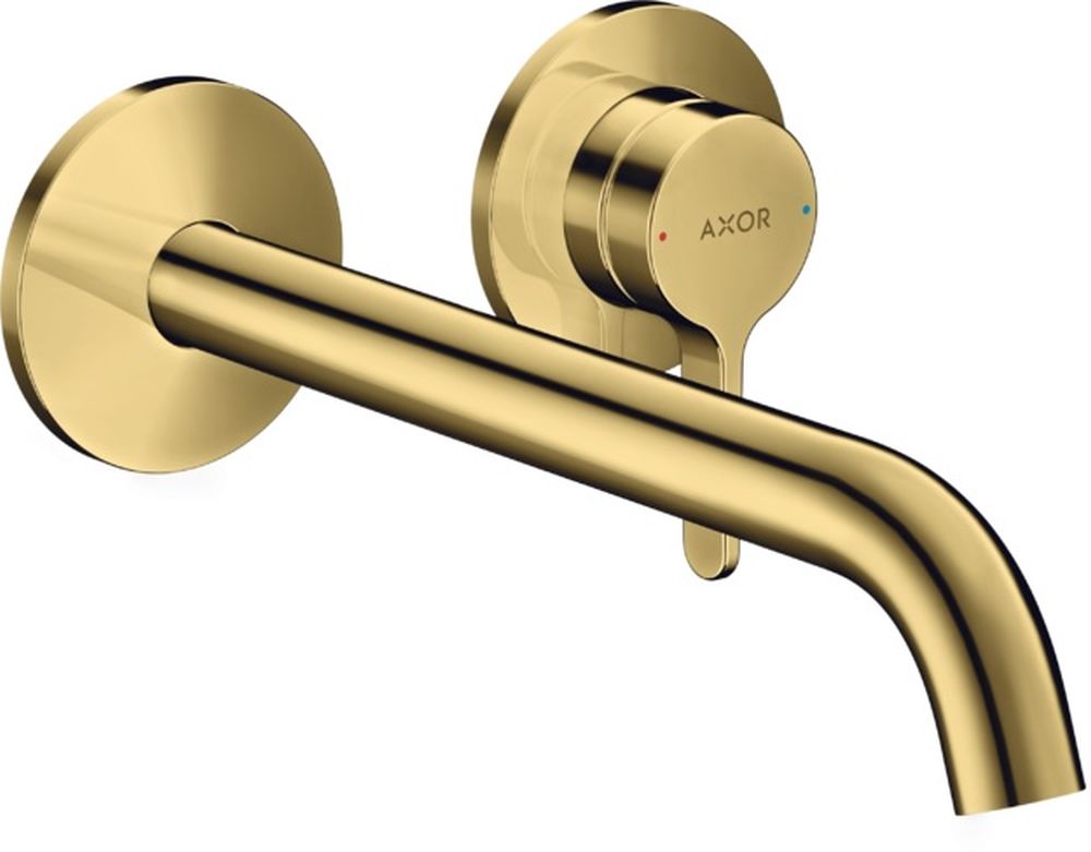 Axor One bateria umywalkowa podtynkowa złota 48120990