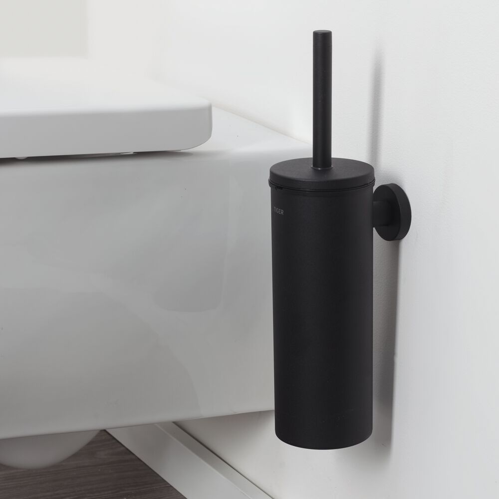 Tiger Boston szczotka toaletowa wisząca czarny mat 309930746 - Wysyłka w 24h