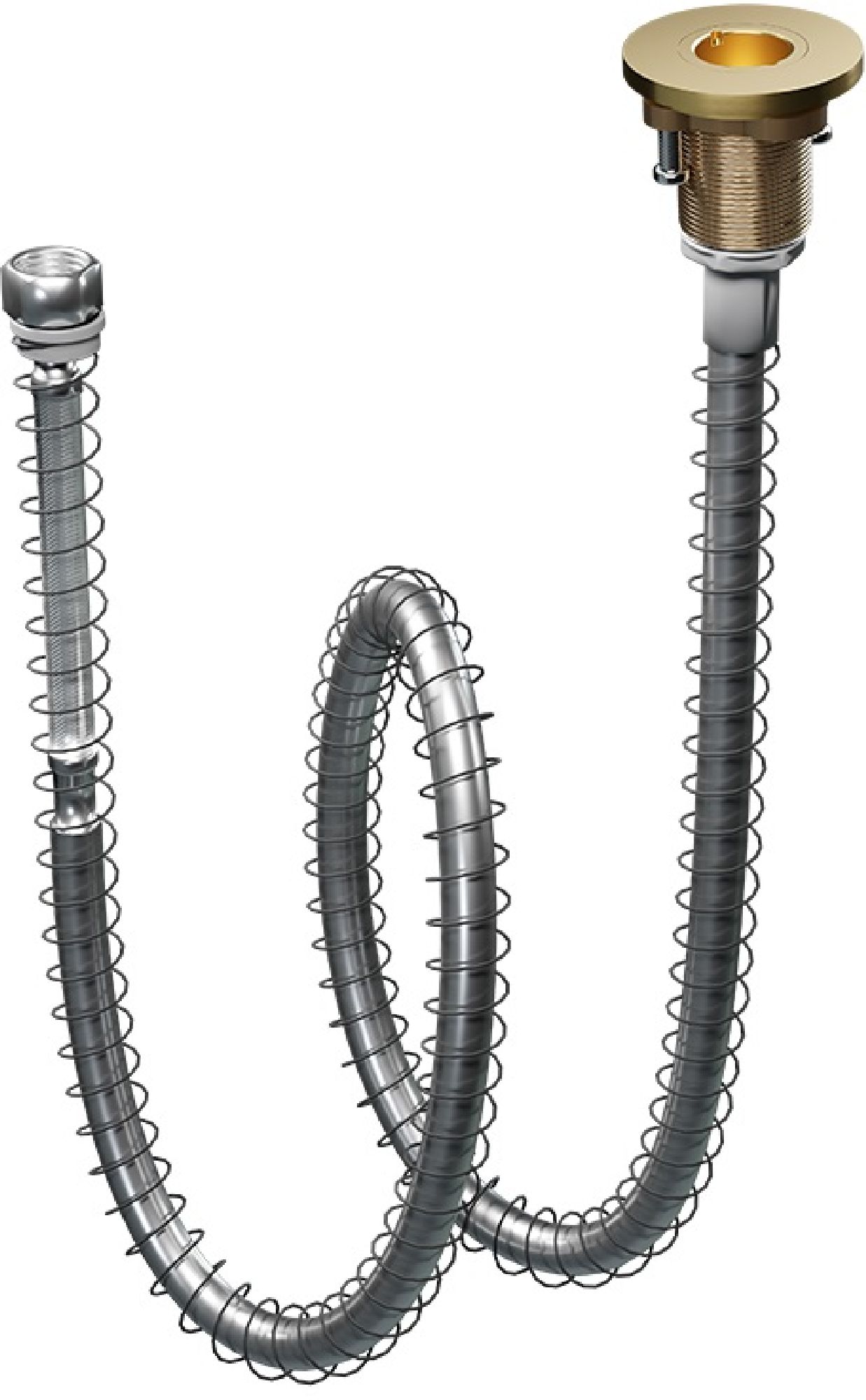 Excellent Dry Box element do montażu nawannowego złoty połysk AREX.SET.050GL