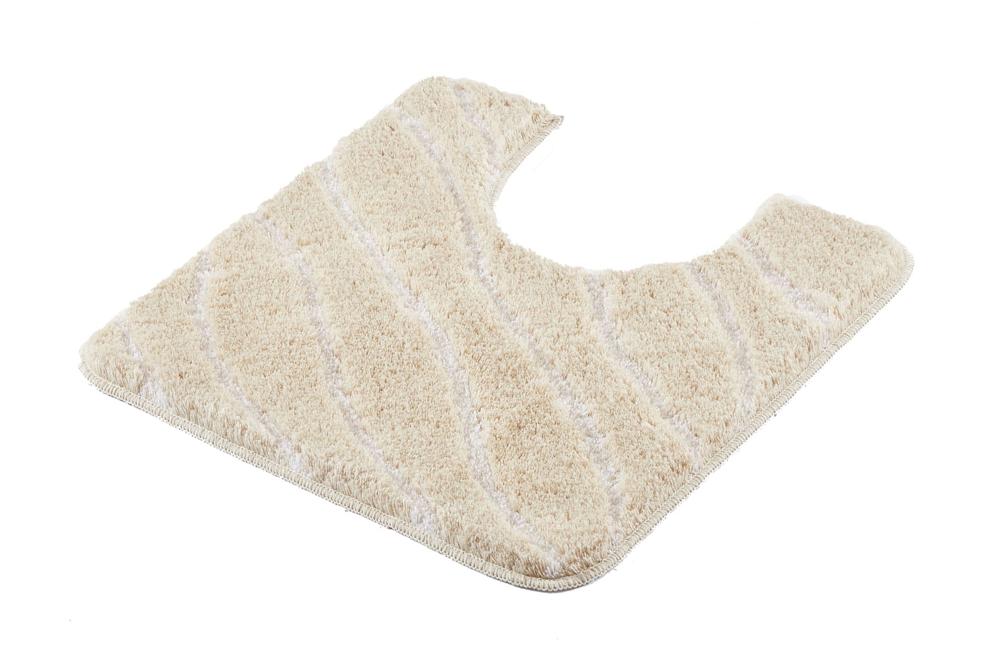 Kleine Wolke Tram dywanik łazienkowy 55x55 cm pod WC beżowy 9189256129