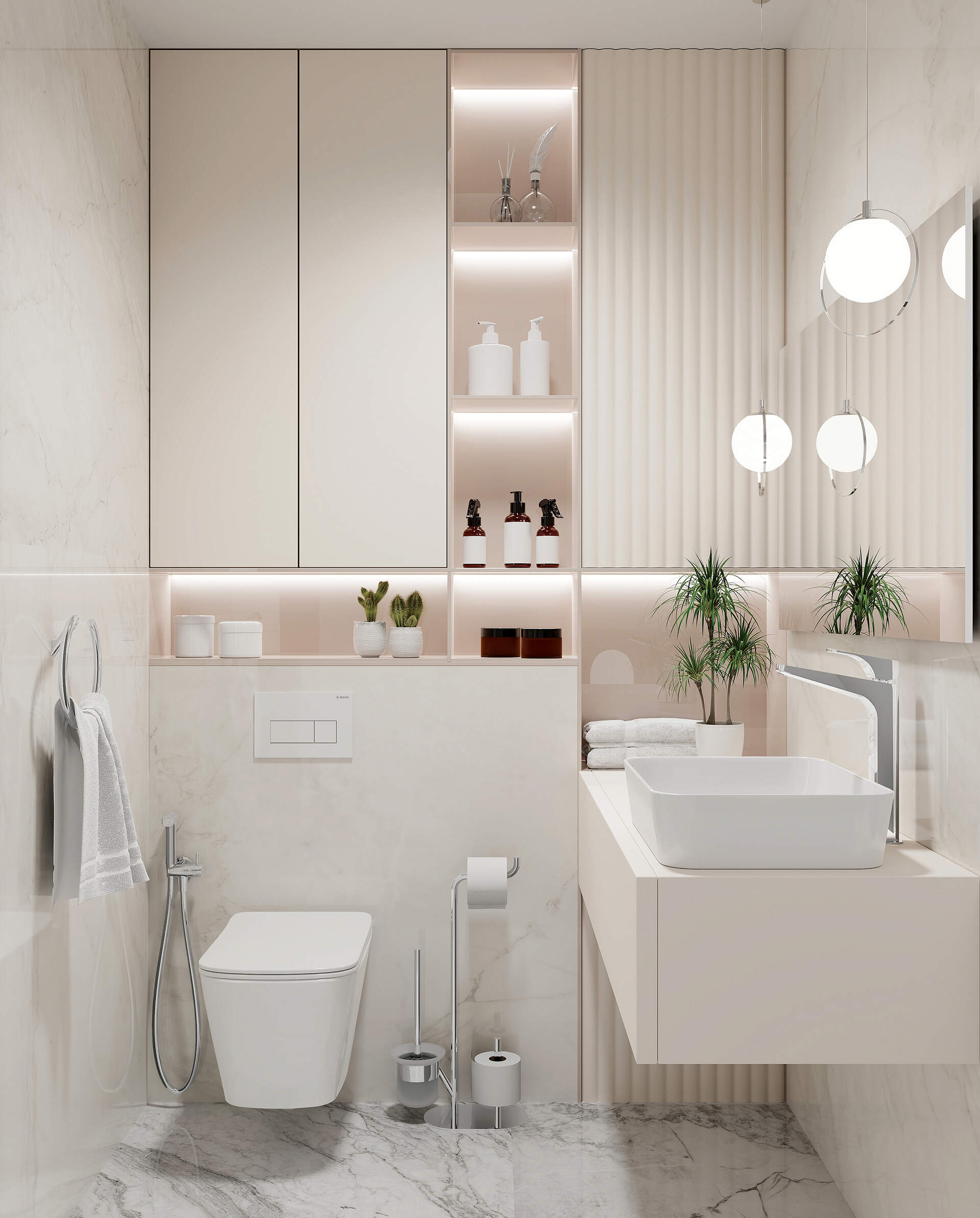 Deante Hiacynt bateria umywalkowa stojąca chrom BQH_020N - Wysyłka w 24h