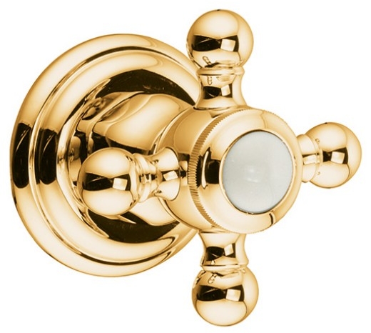 Kludi 1926 zawór podtynkowy pozłacany 518034520