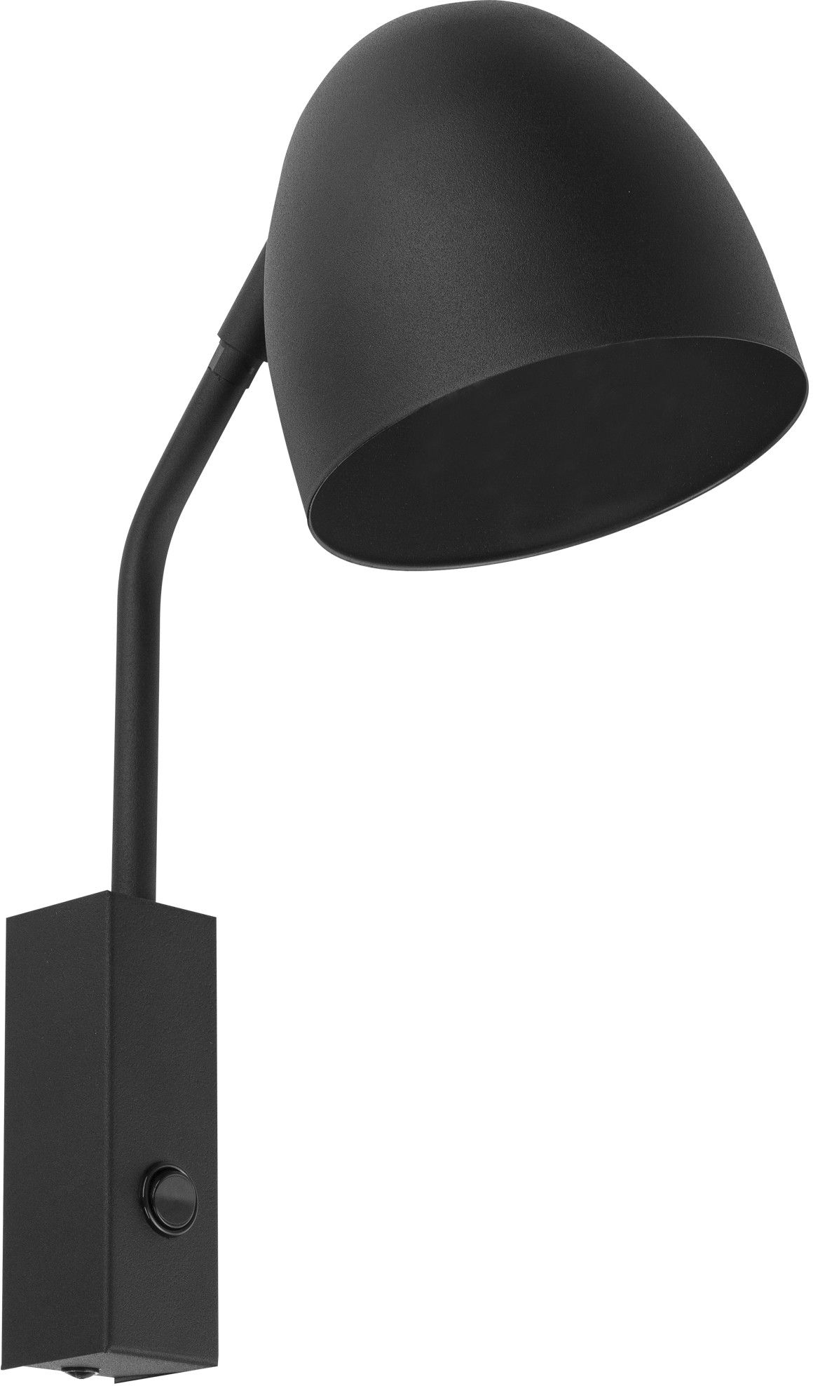 TK Lighting Soho kinkiet 1x15 W czarny 4167
