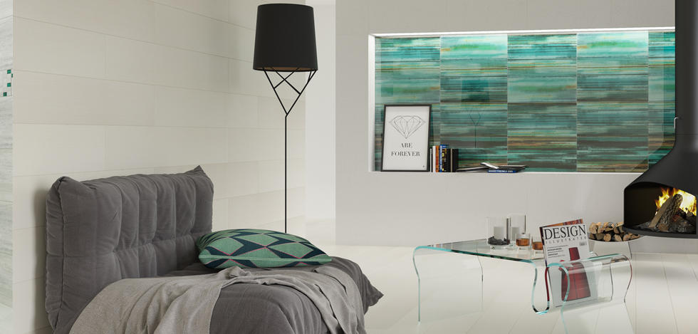 Paradyż Laterizio dekor ścienny 30x60 cm inserto szklany motyw C mix kolorów