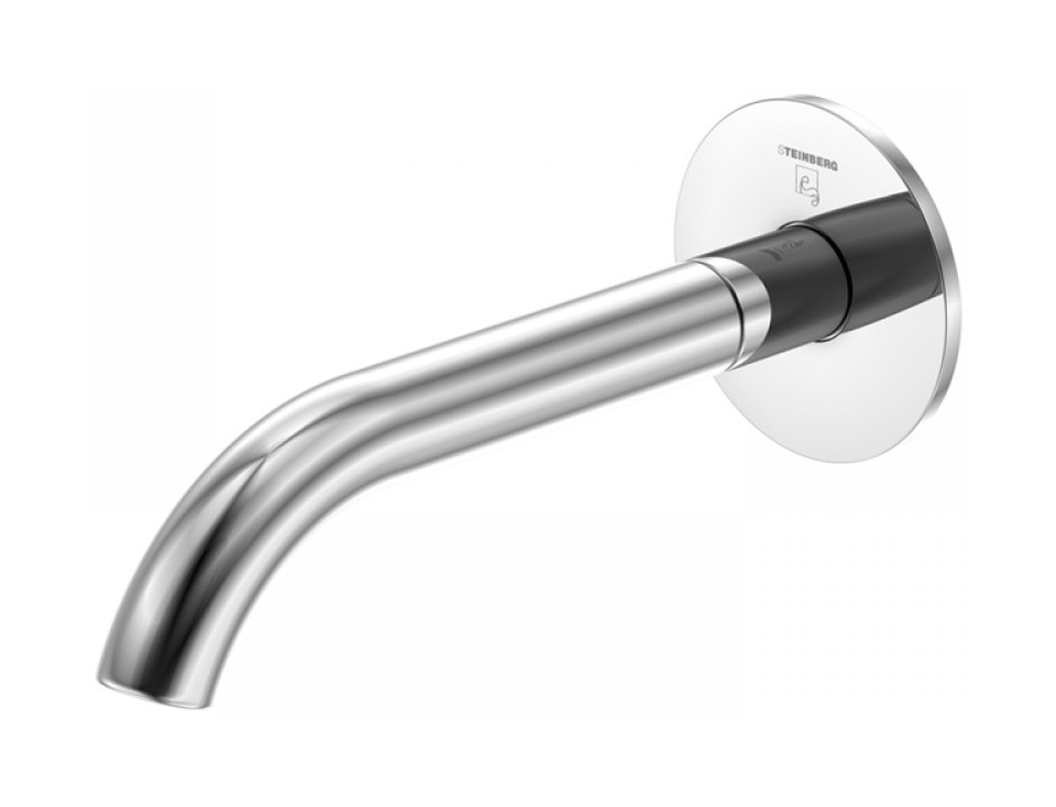 Steinberg 100 wylewka do baterii ścienna chrom 1002310