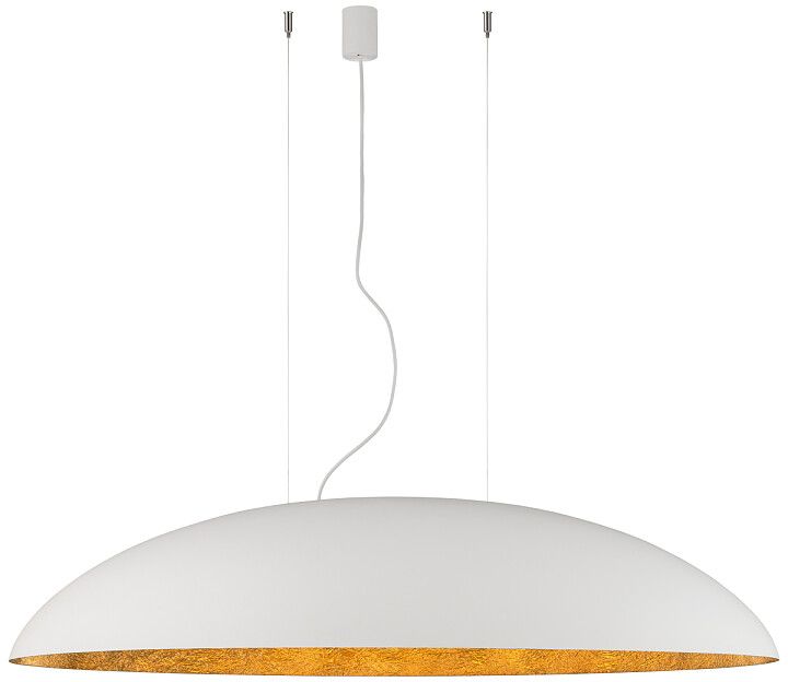 Nowodvorski Lighting Canoe lampa wisząca 5x25 W biała-złota 7927