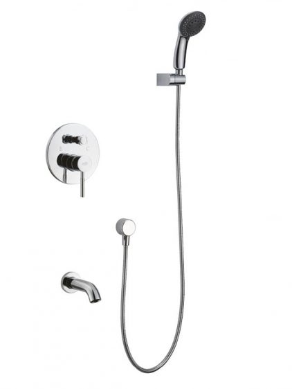 Blue Water Denver zestaw prysznicowy podtynkowy chrom DEN-ZWP.200C