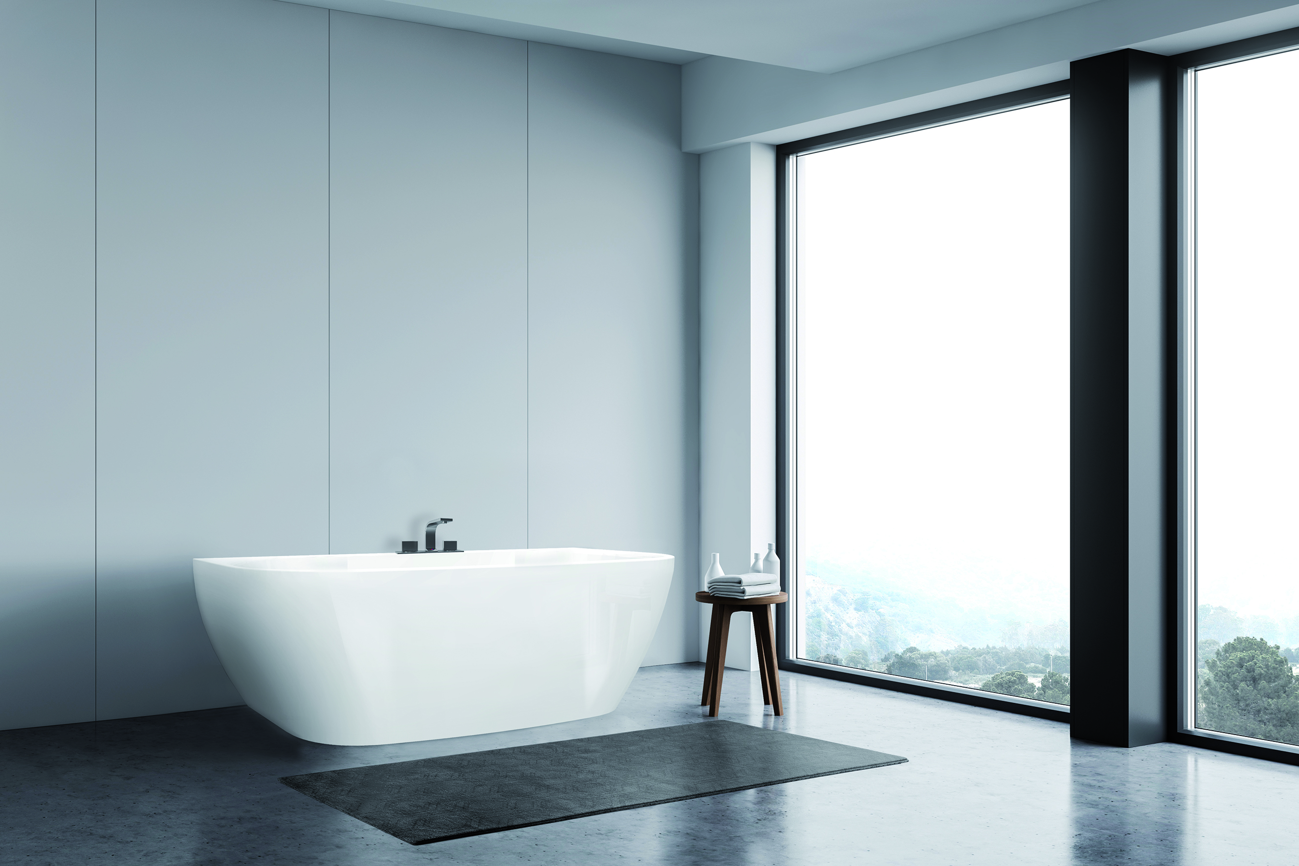 Sanplast Luxo wanna przyścienna 160x75 cm WSPse-kpl-mb/LUXO 75x160+STW biała 610-370-1080-01-000