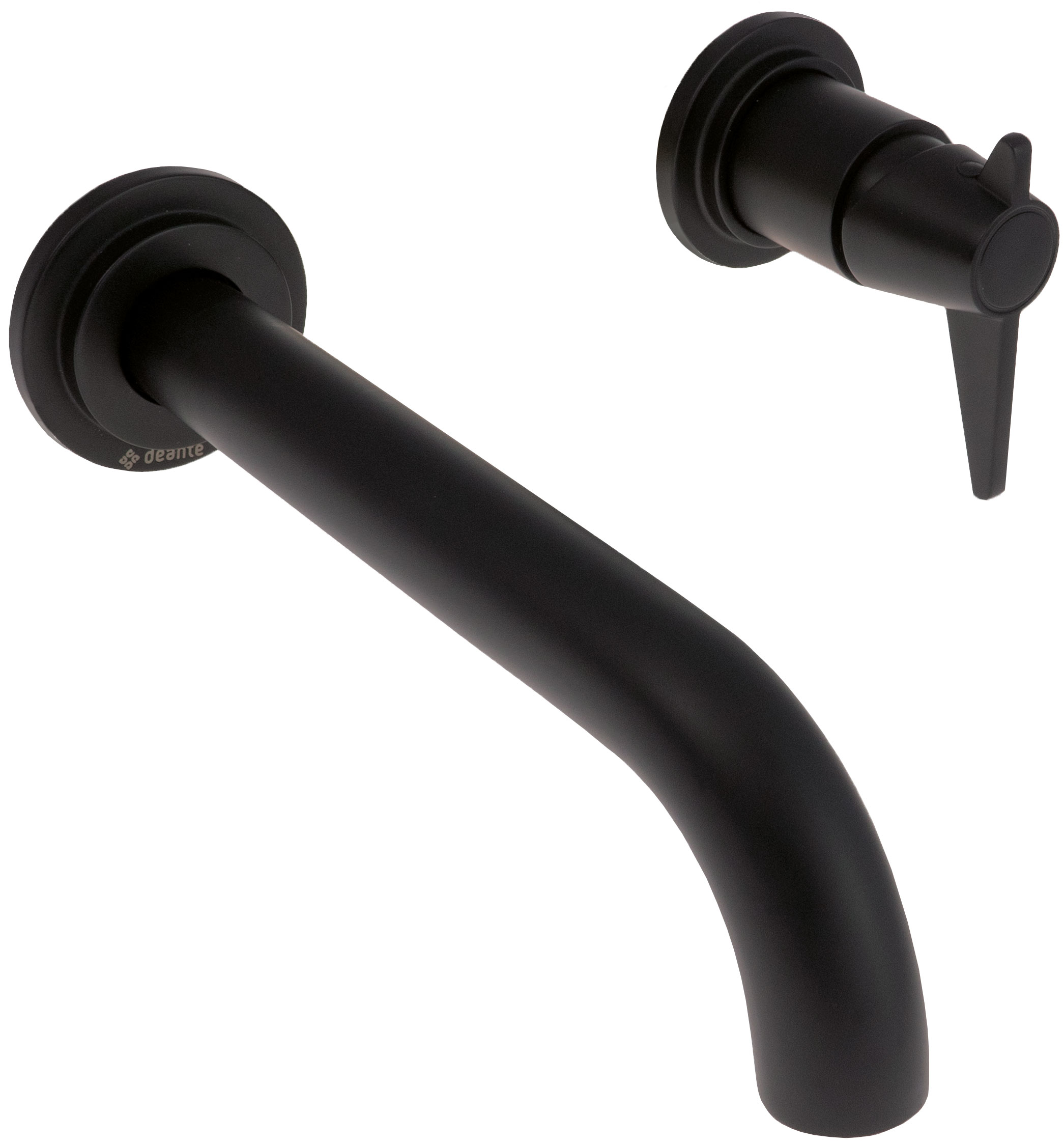 Deante Temisto bateria umywalkowa podtynkowa czarna BQT_N54L