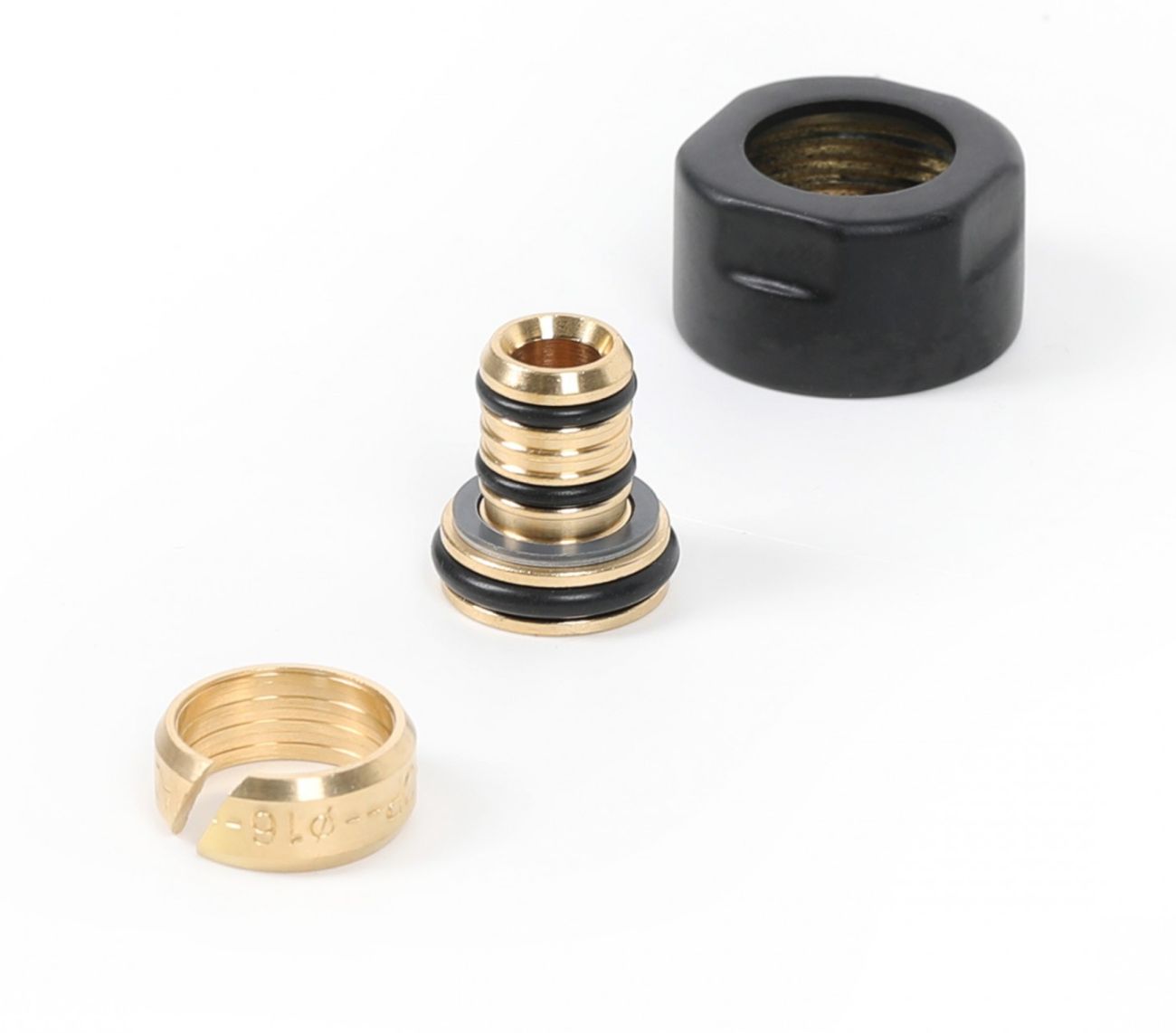 Terma adapter na alu-pex czarny mat TGACM001