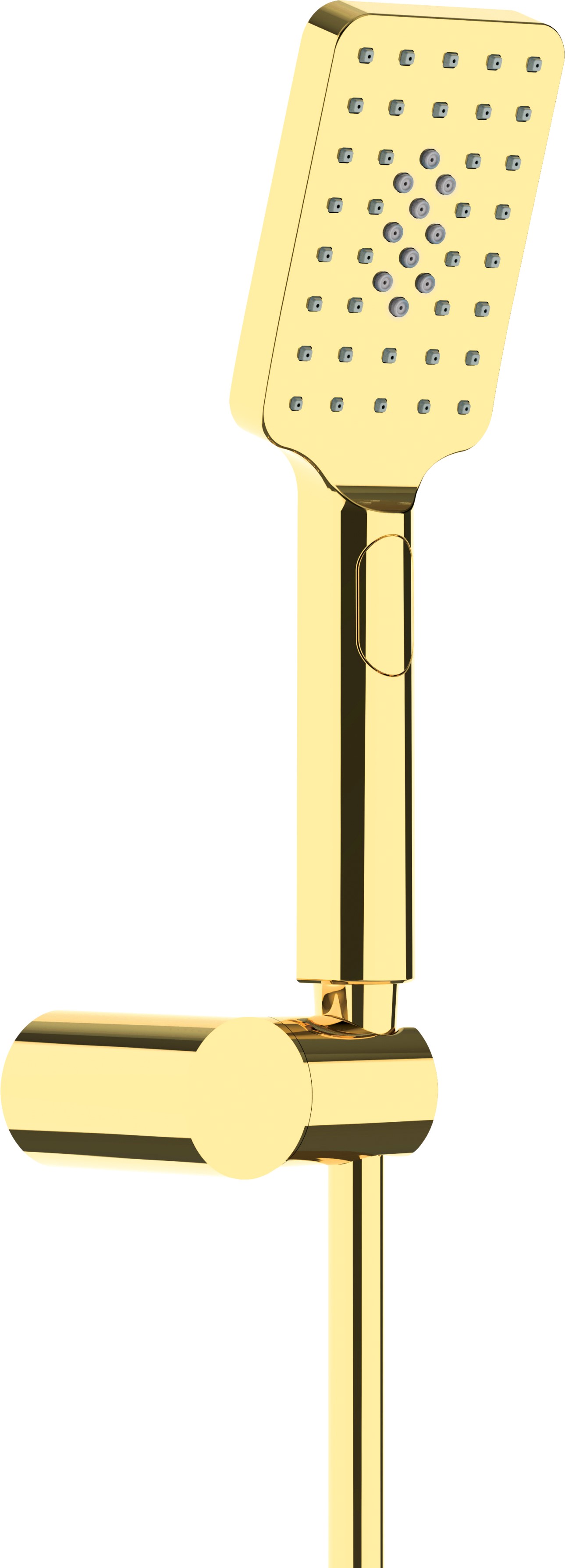 Deante Alpinia zestaw prysznicowy ścienny złoty NGAZ41K