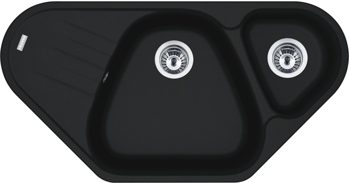 Franke Antea zlewozmywak granitowy 96x50 cm czarny 114.0702.424