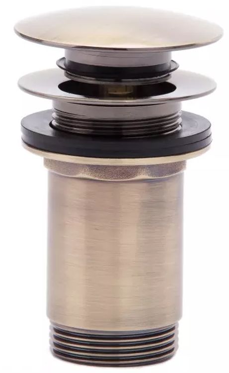 FDesign Kleome korek do umywalki klik klak stary brąz FD7-305-66