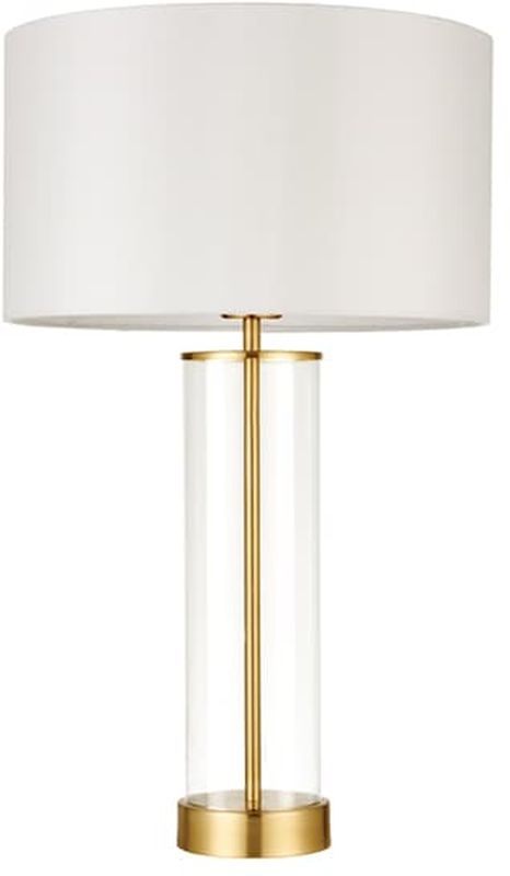 Endon Lessina lampa stołowa 1x40W biała/złota 68802