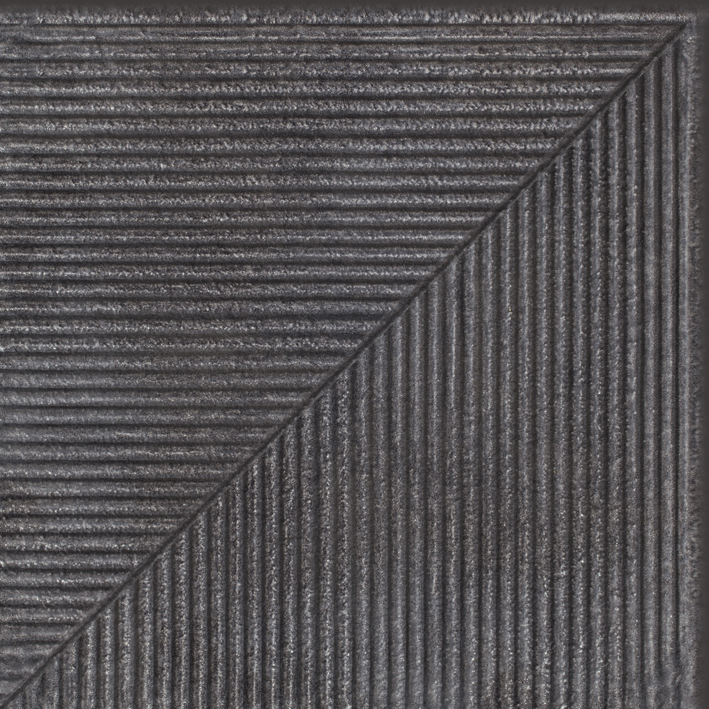 Paradyż Bazalto stopnica 30x30 cm narożna grafitowy mat