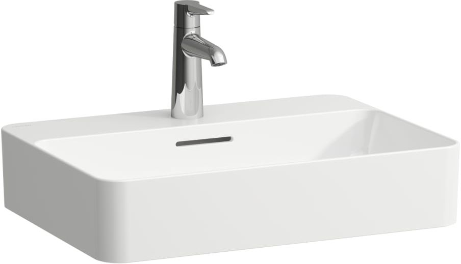Laufen Val umywalka 55x40 cm prostokątna nablatowa biała H8122844001041