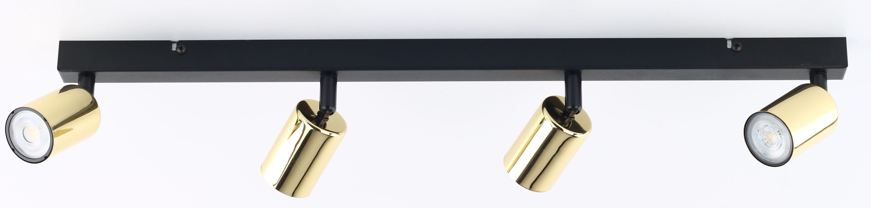 TK Lighting Top lampa podsufitowa 4x10 W czarna 5969