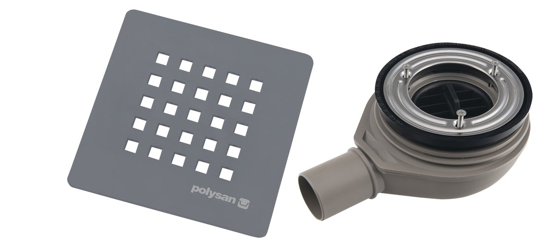 Polysan Treneca syfon do brodzika szary mat 84999.31