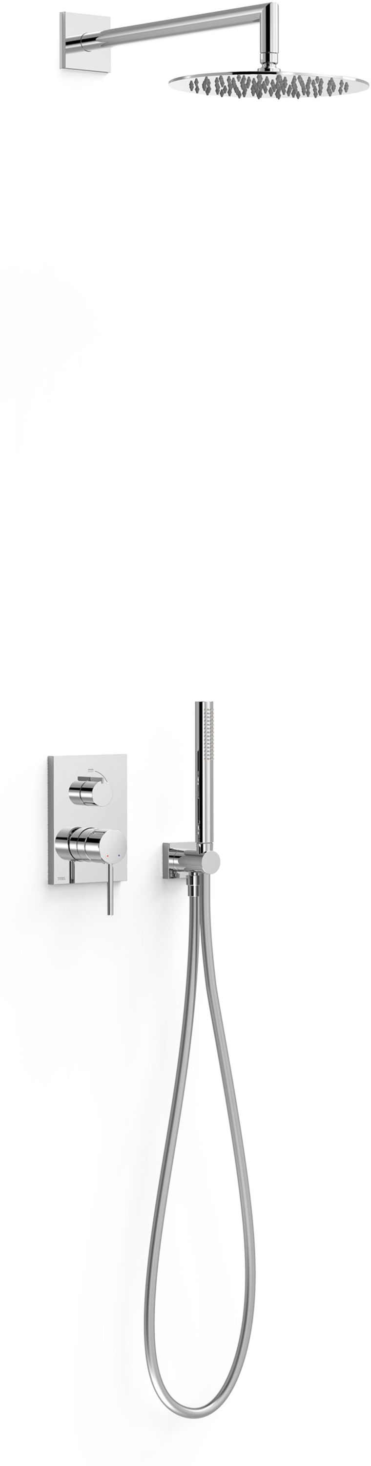 Tres Max-Tres zestaw prysznicowy podtynkowy chrom 06228004