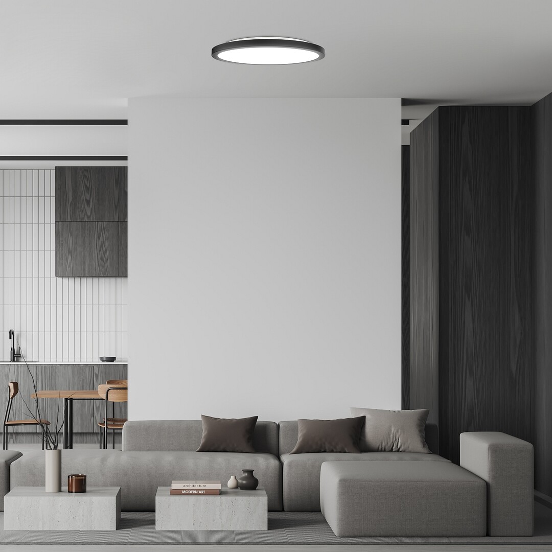 Rabalux Gonzalo plafon 1x36 W czarny 71098