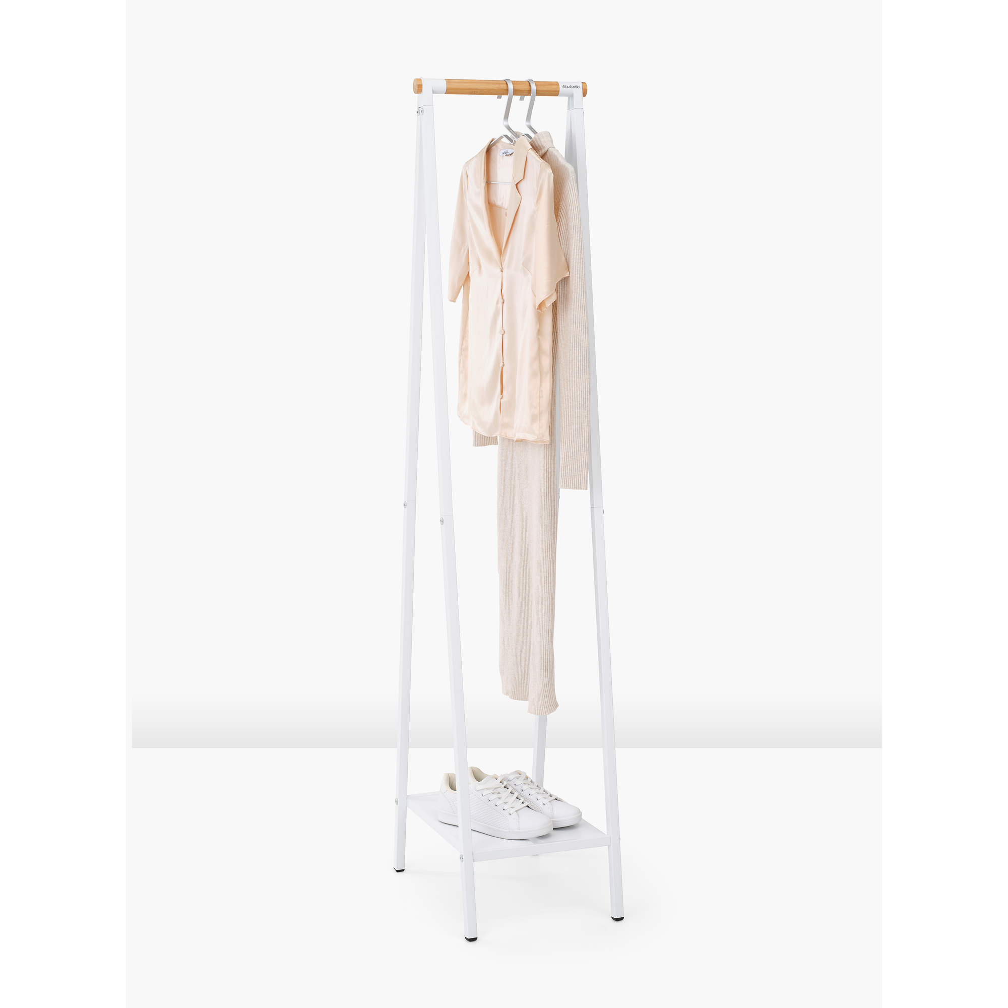 Brabantia Linn wieszak na ręcznik stojący biały 229862