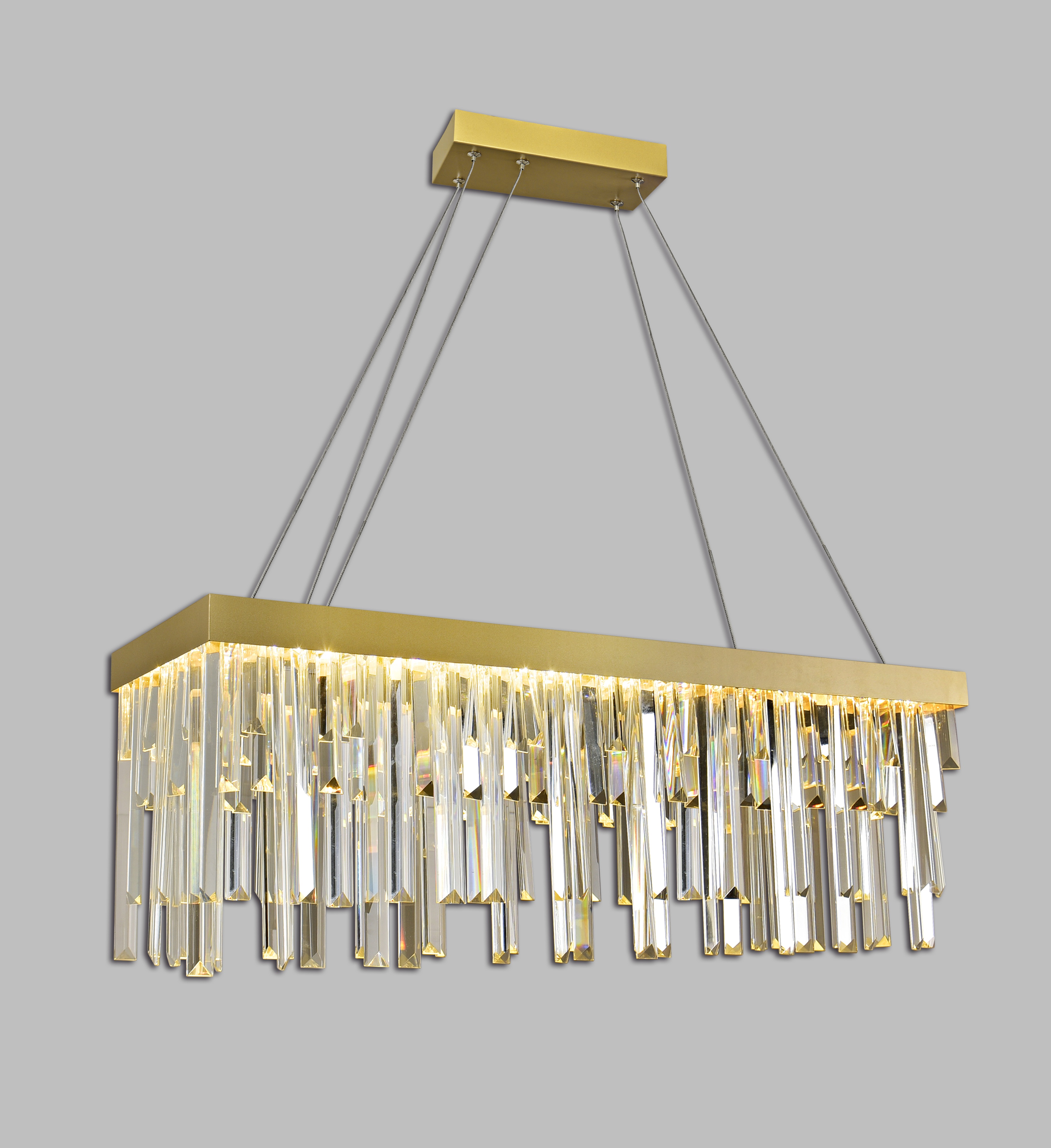 Aviano Lauret lampa wisząca 1x37 W złota 6208-0115