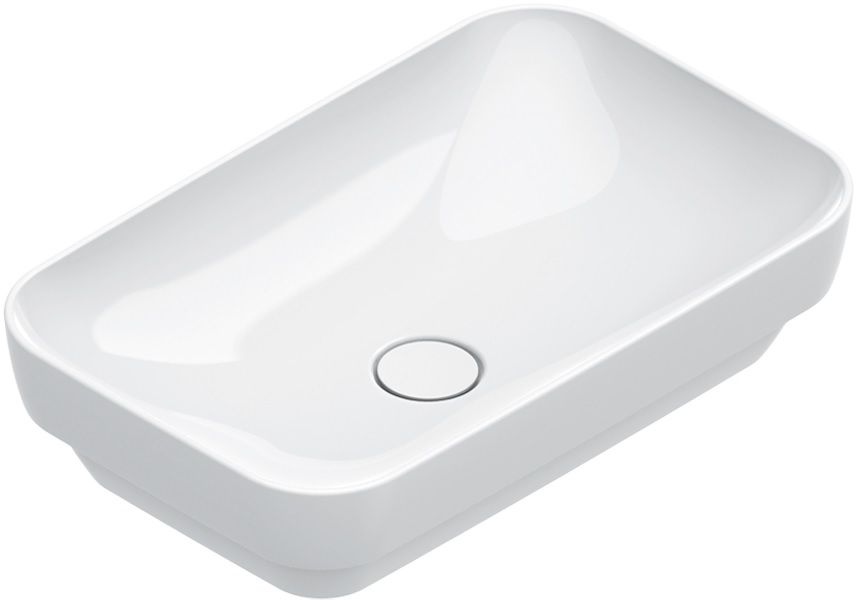 Catalano Green umywalka 60x38 cm prostokątna nablatowa biała 0424600001