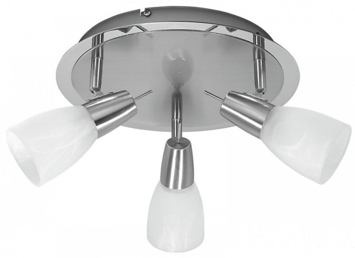 Just Light Julia lampa podsufitowa 3x4W stal/biały 11863-55